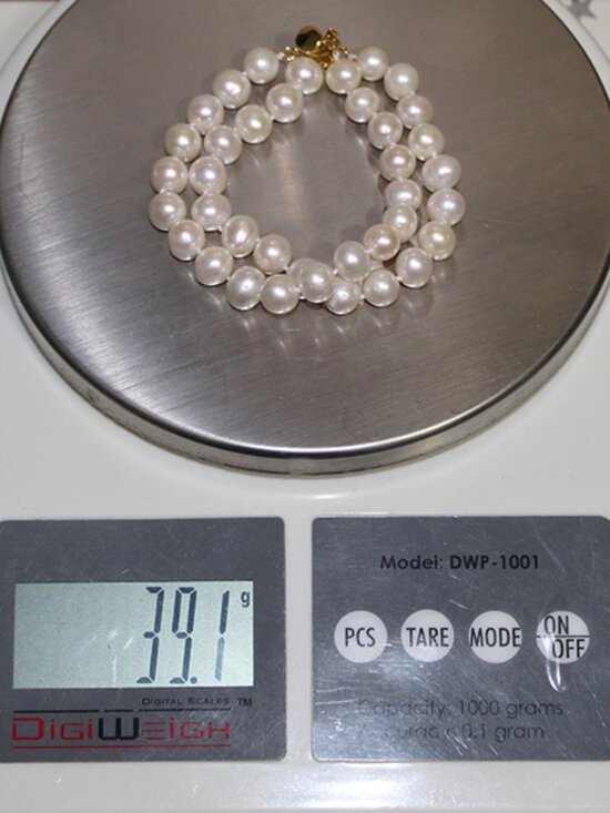 14K Akoya 2 Strand Pearl Bracelet - Picture 9 of 10